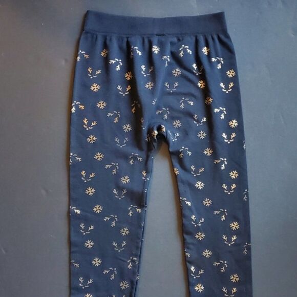 Semi fleeced lined Christmas Leggings - Picture 6 of 8